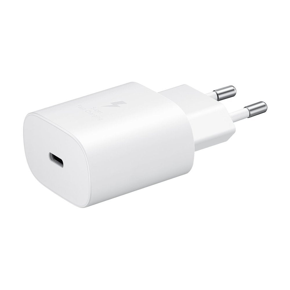 Samsung 25W 3A Οικιακός Φορτιστής Γρήγορης Φόρτισης με Θύρα Type - C - White