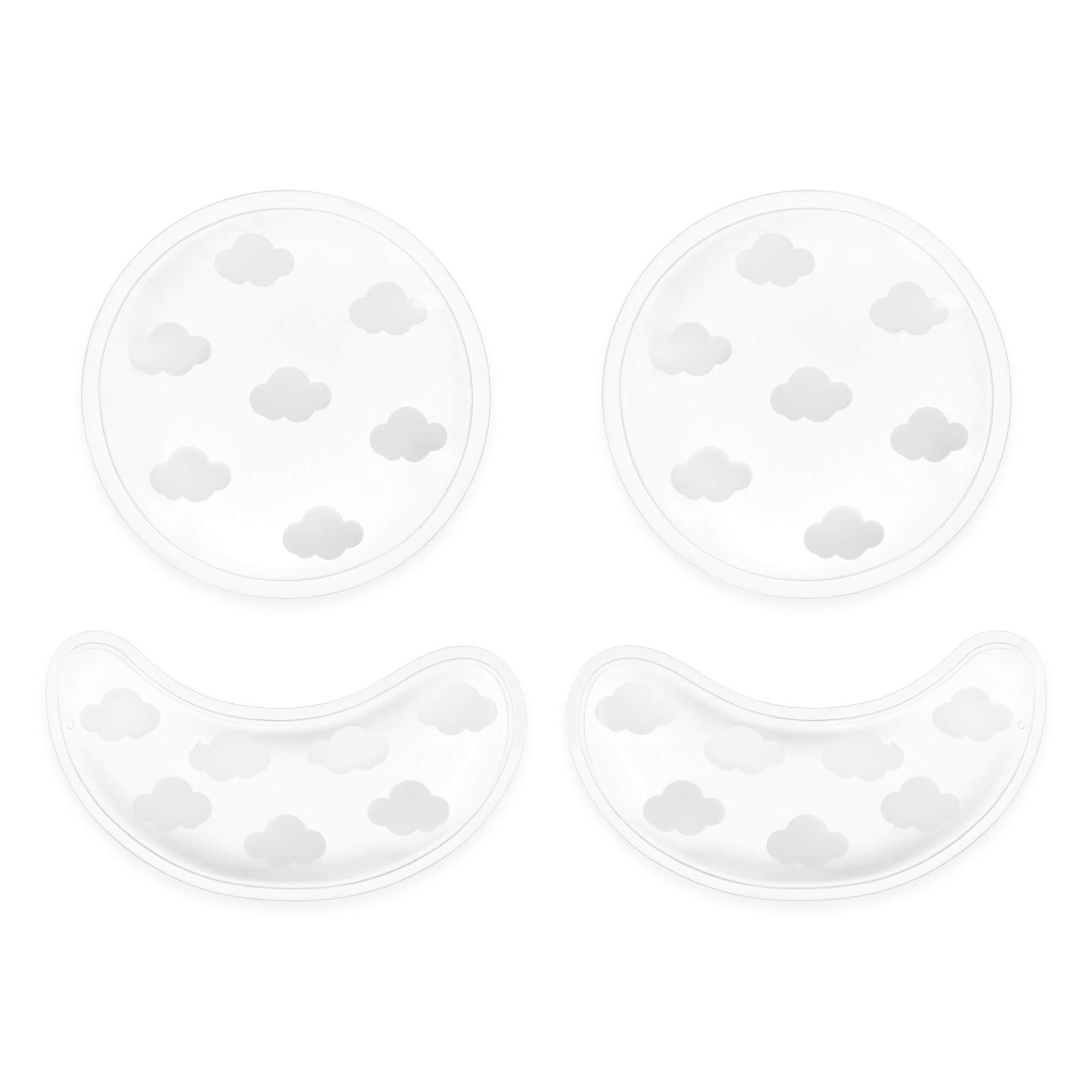Navaris 2 Σετ Gel Eye Pads Οφθαλμικά Επιθέματα - Διάφανα - 56605.01