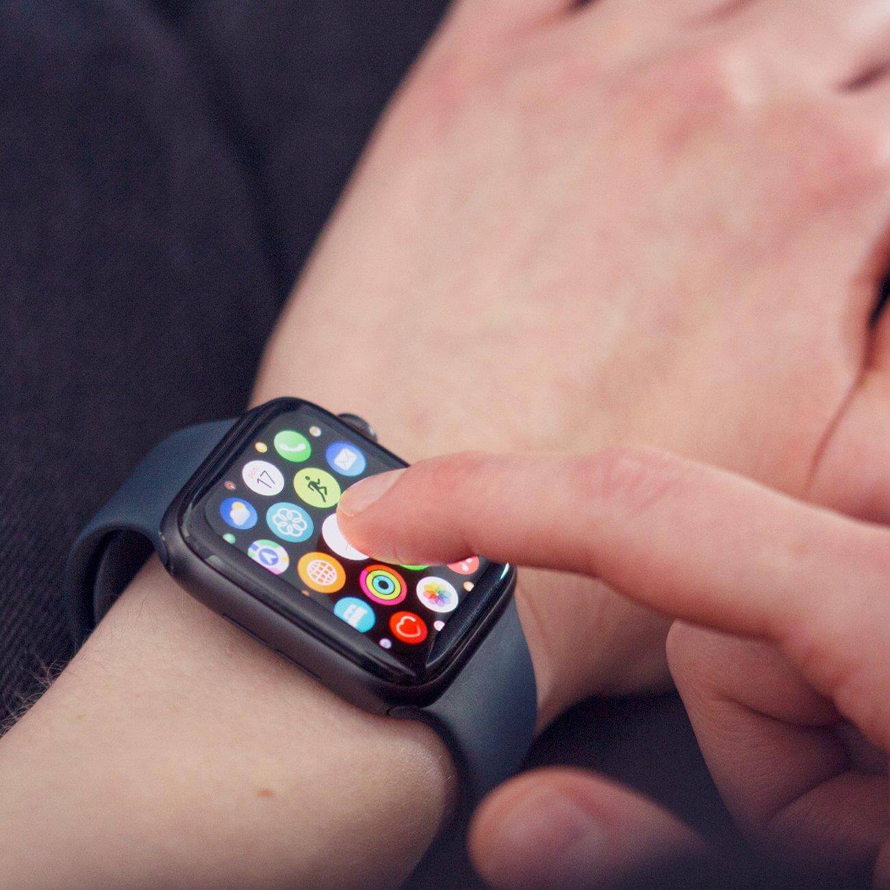 Wozinsky Προστασία Οθόνης Apple Watch Ultra (1/2/3) - 49mm - Hybrid Glass Full Glue Screen Αντιχαρακτικό Γυαλί Οθόνης - Black