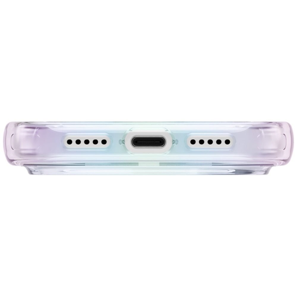 Uniq iPhone 17 Pro - Iridescia Magclick - Σκληρή Θήκη με Πλαίσιο Σιλικόνης και MagSafe - Holo Quartz