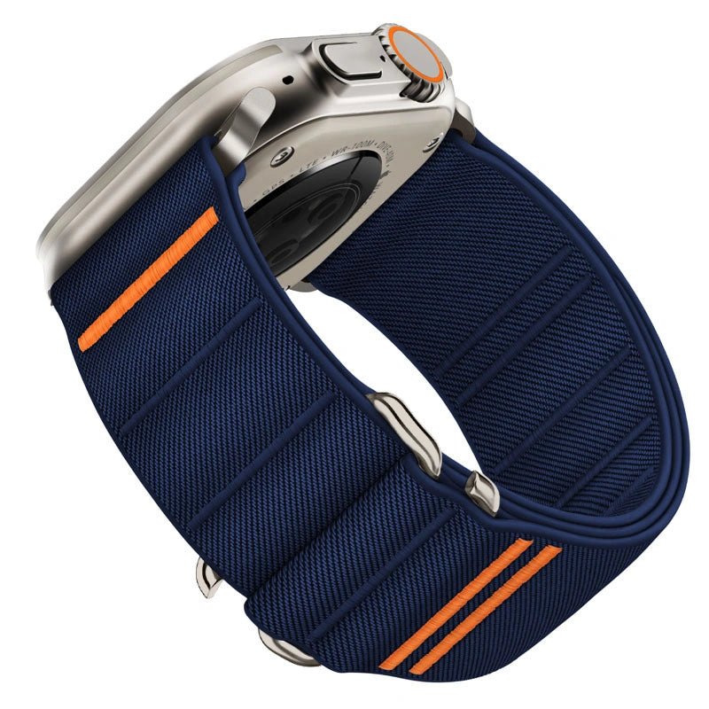 Tech - Protect Λουράκι Apple Watch 8/9/10/11 - SE (1/2/3) - Ultra (1/2/3) – 44/45/46/49mm Nylon Slip - Navy