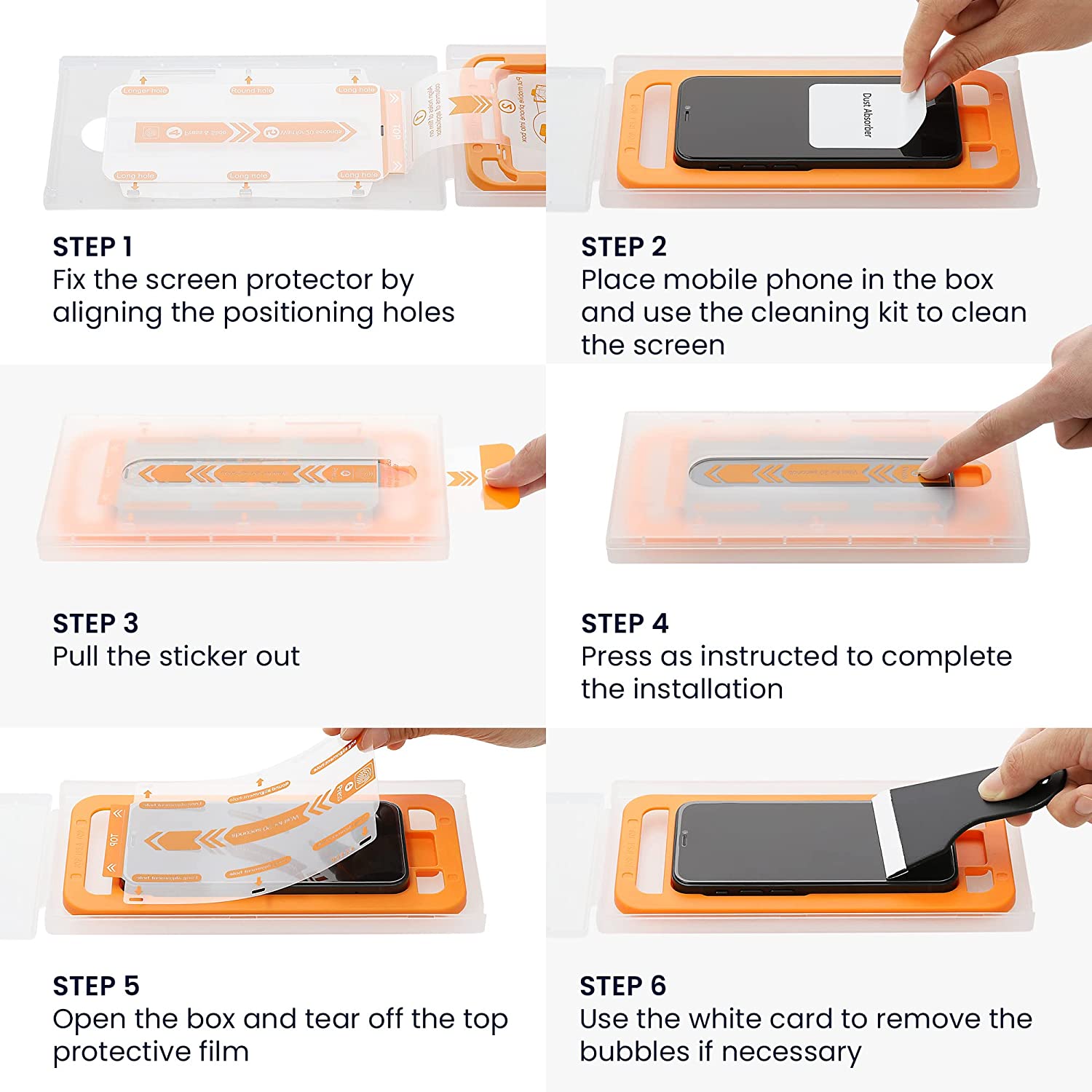 Kalibri iPhone 13 Pro Max - Full Screen Αντιχαρακτικό Γυαλί Οθόνης - 2 Τεμάχια - Διάφανα - 59018.1