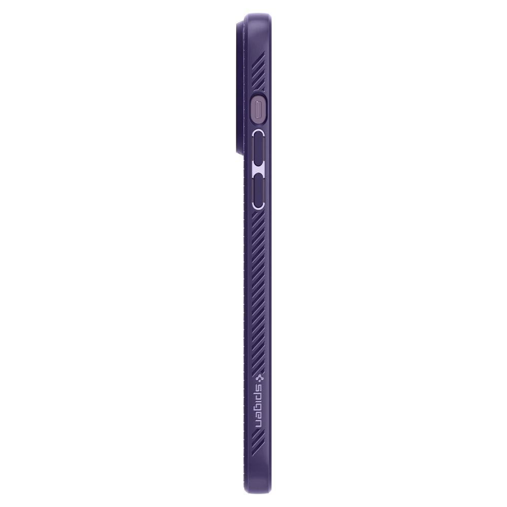 Spigen iPhone 14 Pro Liquid Air Θήκη Σιλικόνης - Deep Purple