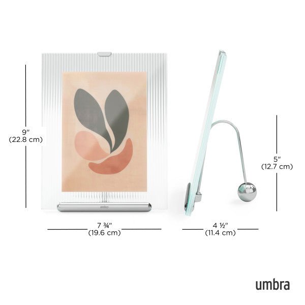 Umbra Flute Κορνίζα για Φωτογραφίες - 13 x 18 cm - Chrome