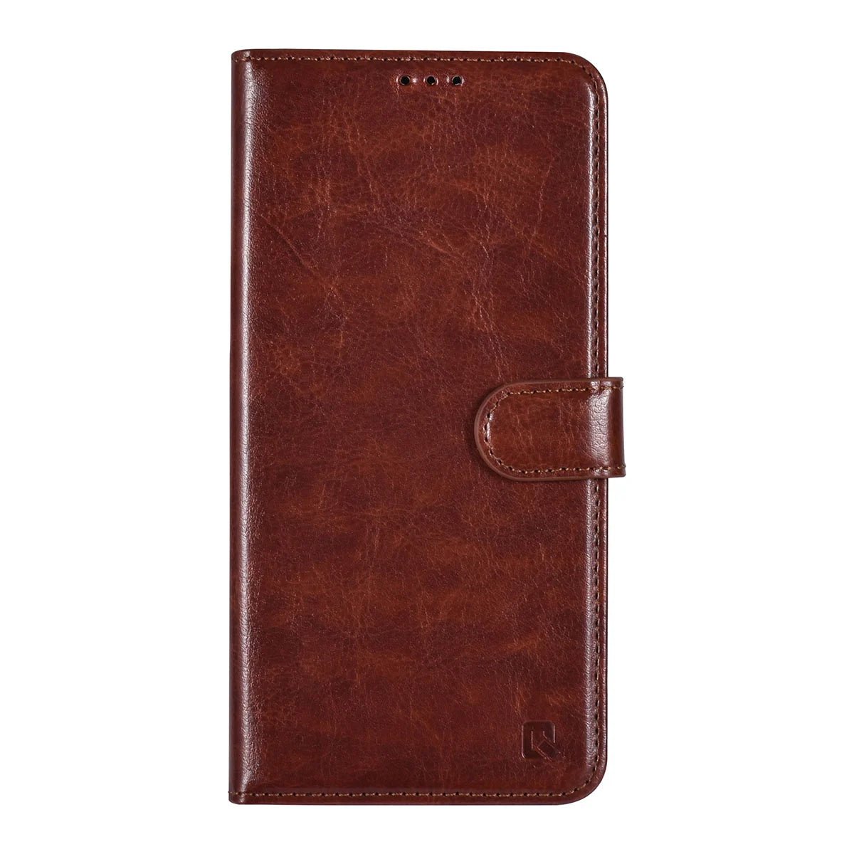 Tuniq Samsung Galaxy S24 Plus - Θήκη Πορτοφόλι Stand από Δερματίνη - Brown