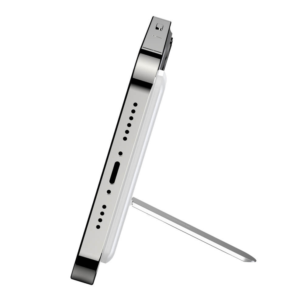 Baseus Self - Adhesive Foldable Phone Holder - Αυτοκόλλητο Stand Κινητού - White - LUXZ000002