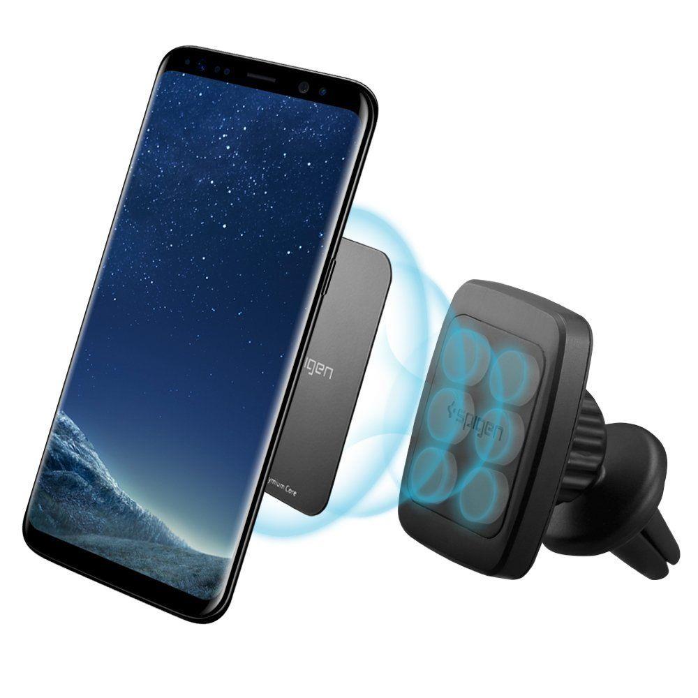 Spigen H12 Magnetic Car Mount Holder Βάση Αυτοκινήτου Αεραγωγού - Black