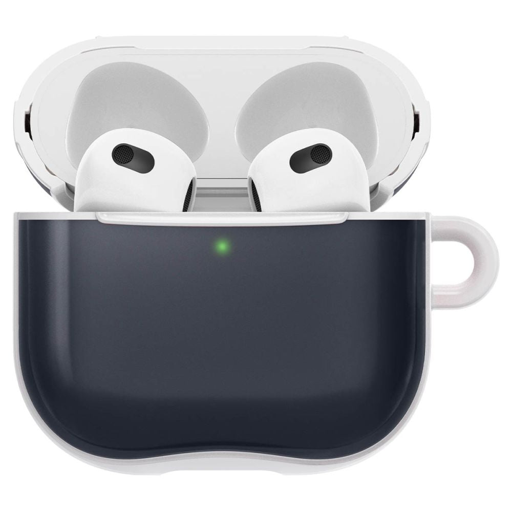 Spigen AirPods 4 Θήκη από Σκληρό Πλαστικό και Σιλικόνη - Classic C1 - Graphite