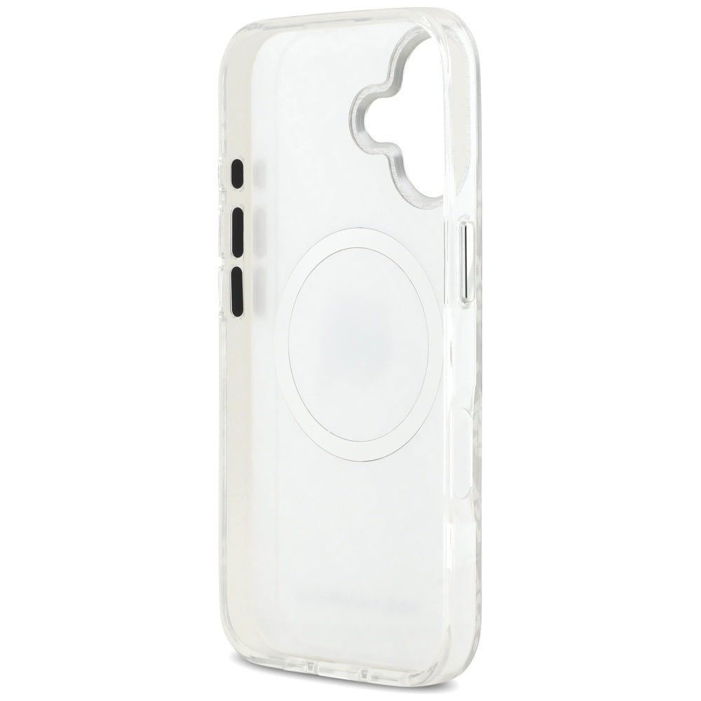 Karl Lagerfeld iPhone 17 - IML Karl Head Logo MagSafe - Σκληρή Θήκη με Πλαίσιο Σιλικόνης - Grey - KLHMP17SHMKBKHOG