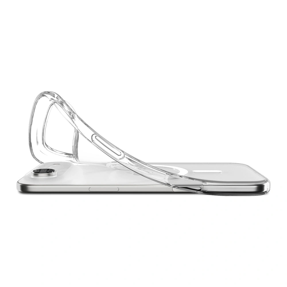 Spigen iPhone Air - Liquid Crystal Mag - Θήκη Σιλικόνης με MagSafe - Clear / White