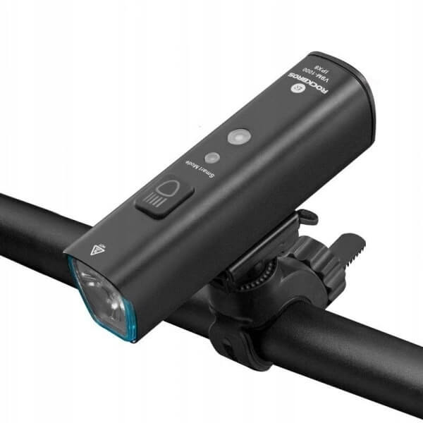 Rockbros V9M - 1000 Μπροστινό Φως Ποδηλάτου 1000lm - Black