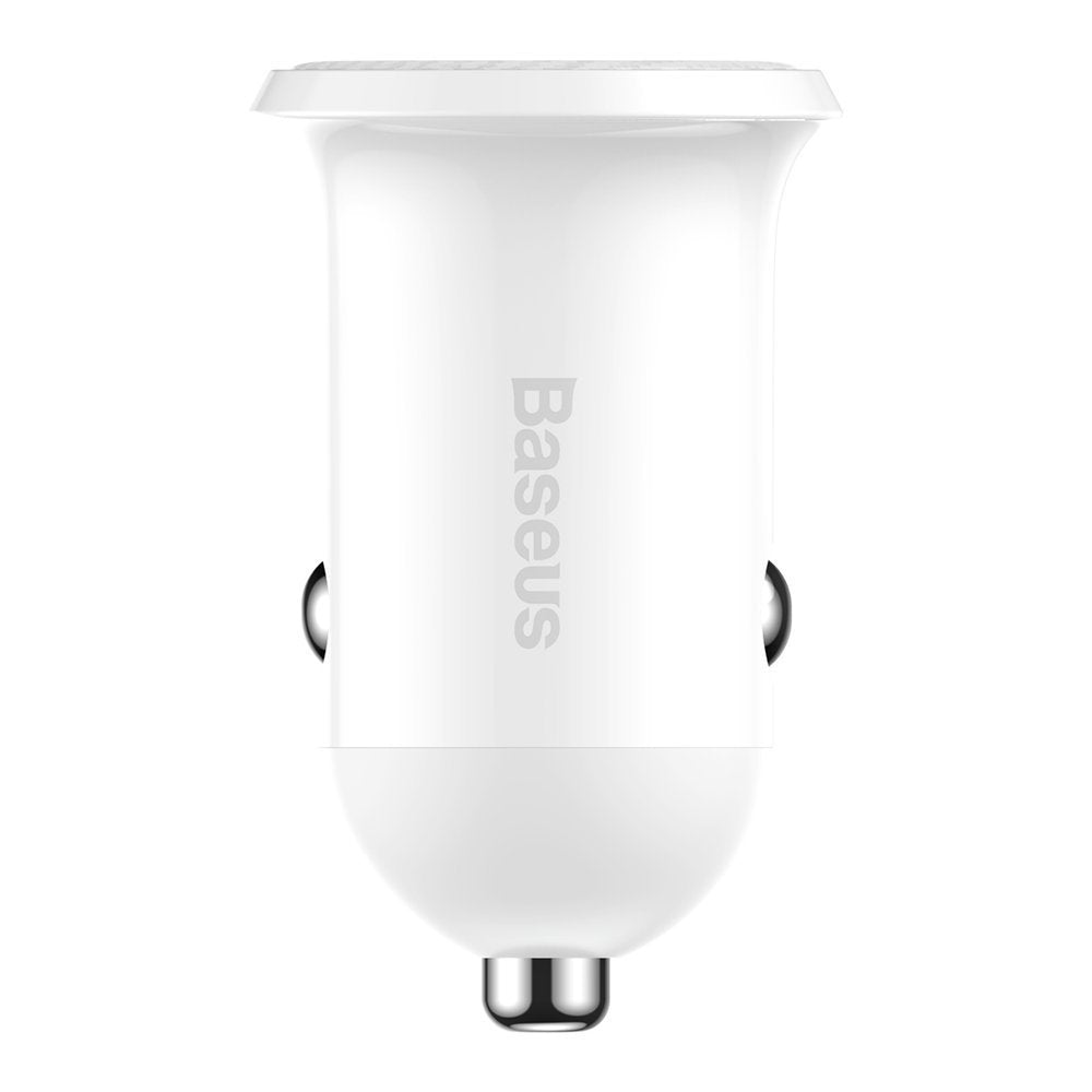 Baseus Grain Pro Car Charger - Φορτιστής Αυτοκινήτου 4.8A 2xUSB Ports - White - CCALLP - 02