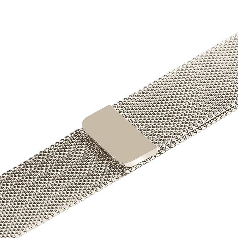 Crong Λουράκι Apple Watch 4/5/6/7/8/9/10/11 - SE (1/2/3) - ULTRA (1/2/3) - 44/45/46/49mm από Ανοξείδωτο Ατσάλι - Milano Steel - Champagne