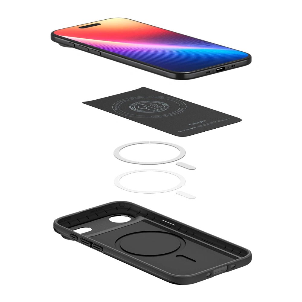 Spigen iPhone Air - Thin Fit Mag - Σκληρή Θήκη με MagSafe - Black