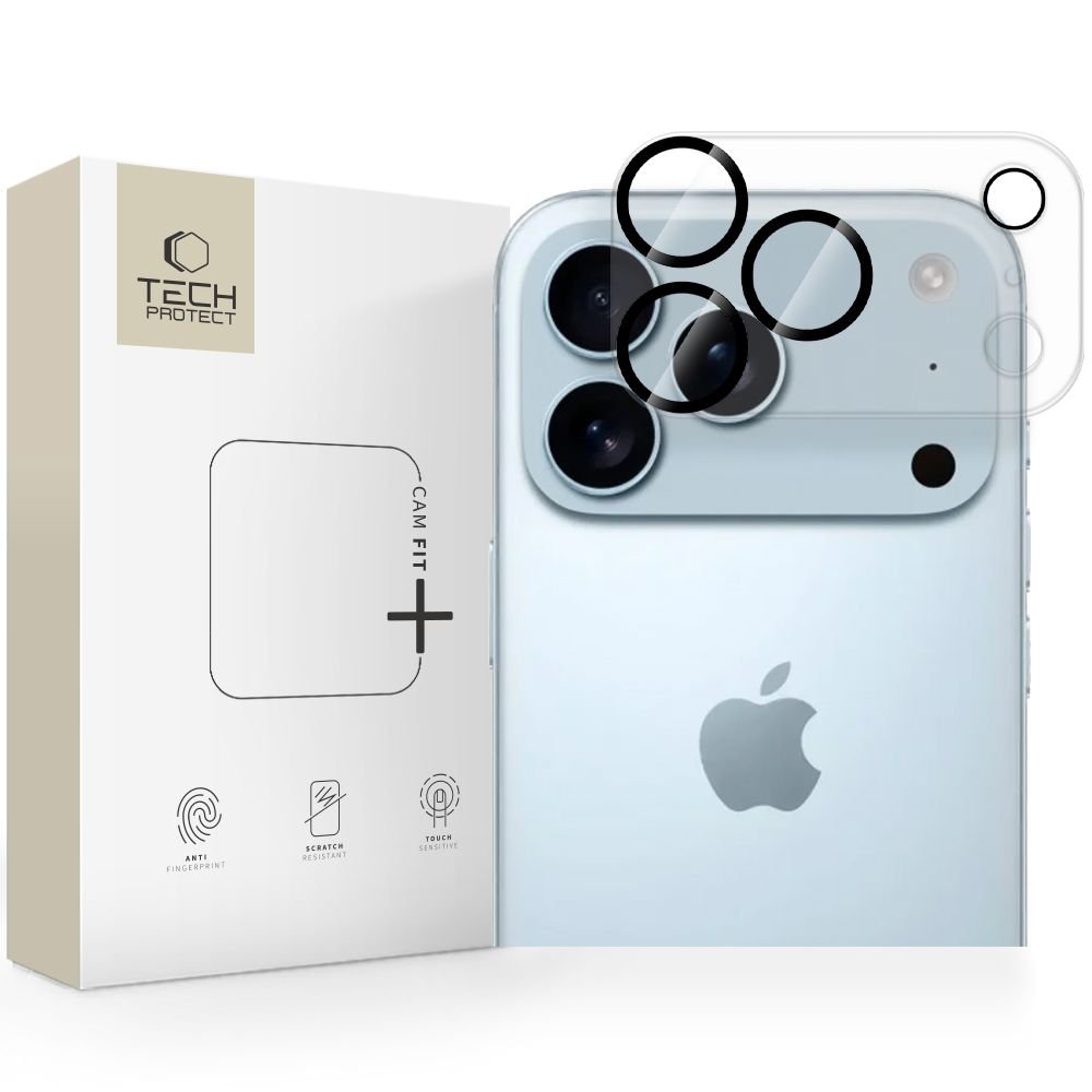 Tech - Protect iPhone 17 Pro Cam Fit+ Αντιχαρακτικό Γυαλί για την Κάμερα - Διάφανο