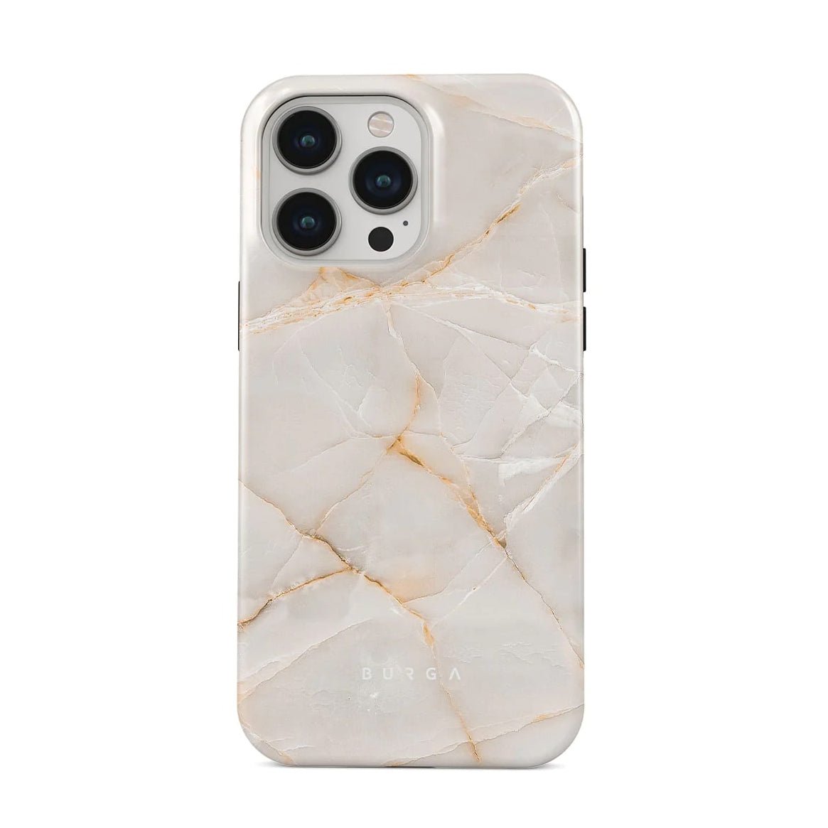 Burga iPhone 15 Pro Fashion Tough MagSafe Σκληρή Θήκη με MagSafe - Vanilla Sand