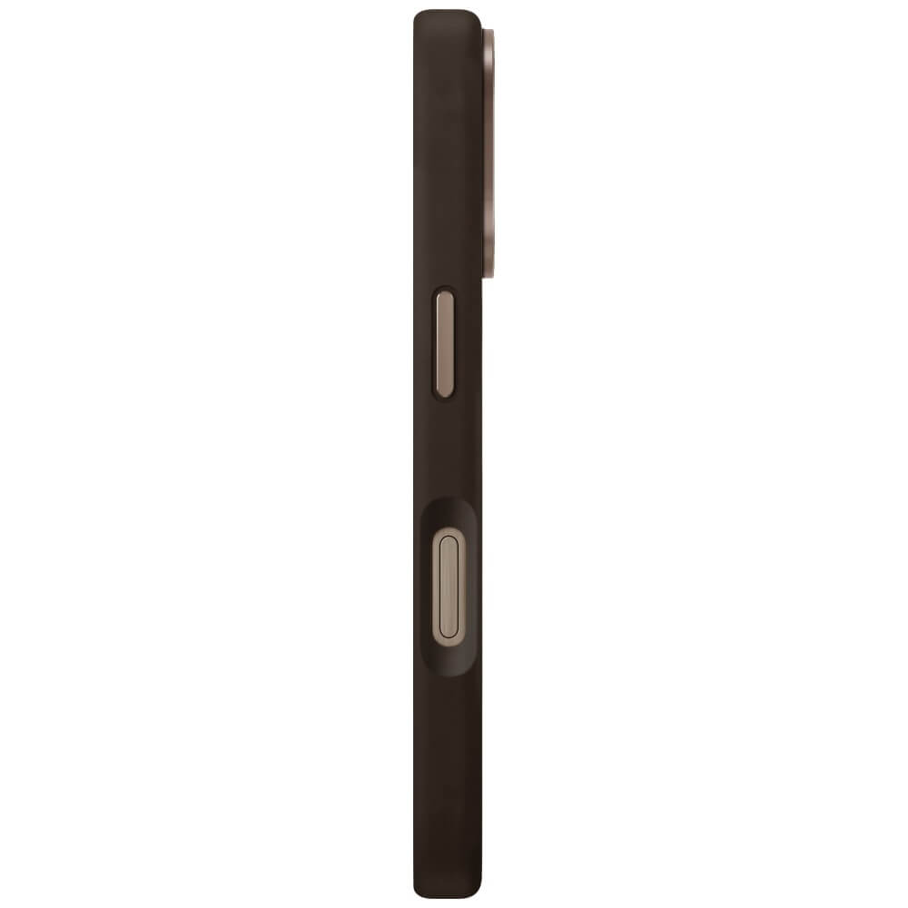 Uniq iPhone 16 Pro Keva Max MagClick - MagSafe Σκληρή Θήκη με Πλαίσιο Σιλικόνης και Σταντ Κάμερας - Brown