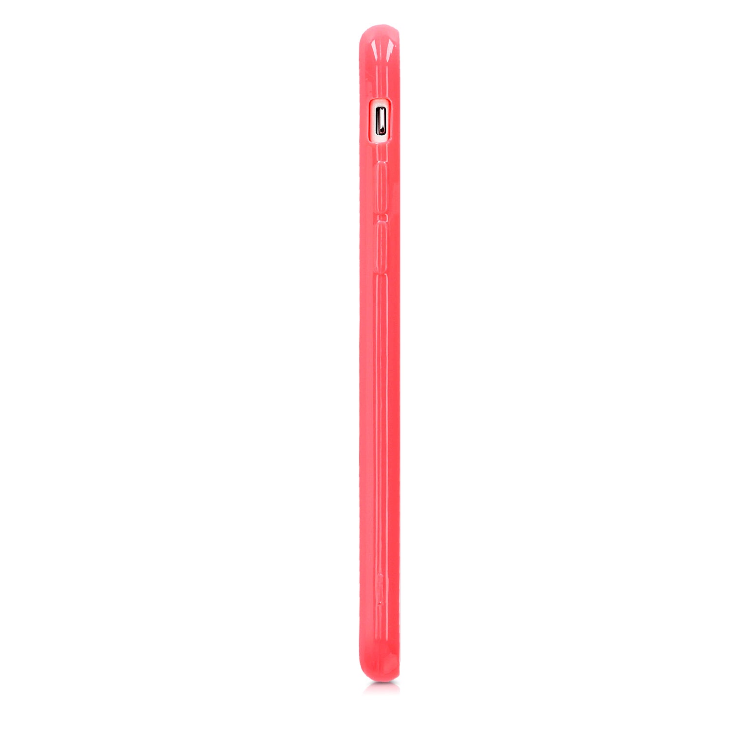 KW iPhone SE 2022 / SE 2020 / 7 / 8 Θήκη Σιλικόνης TPU - Neon Coral Matt - 39458.103