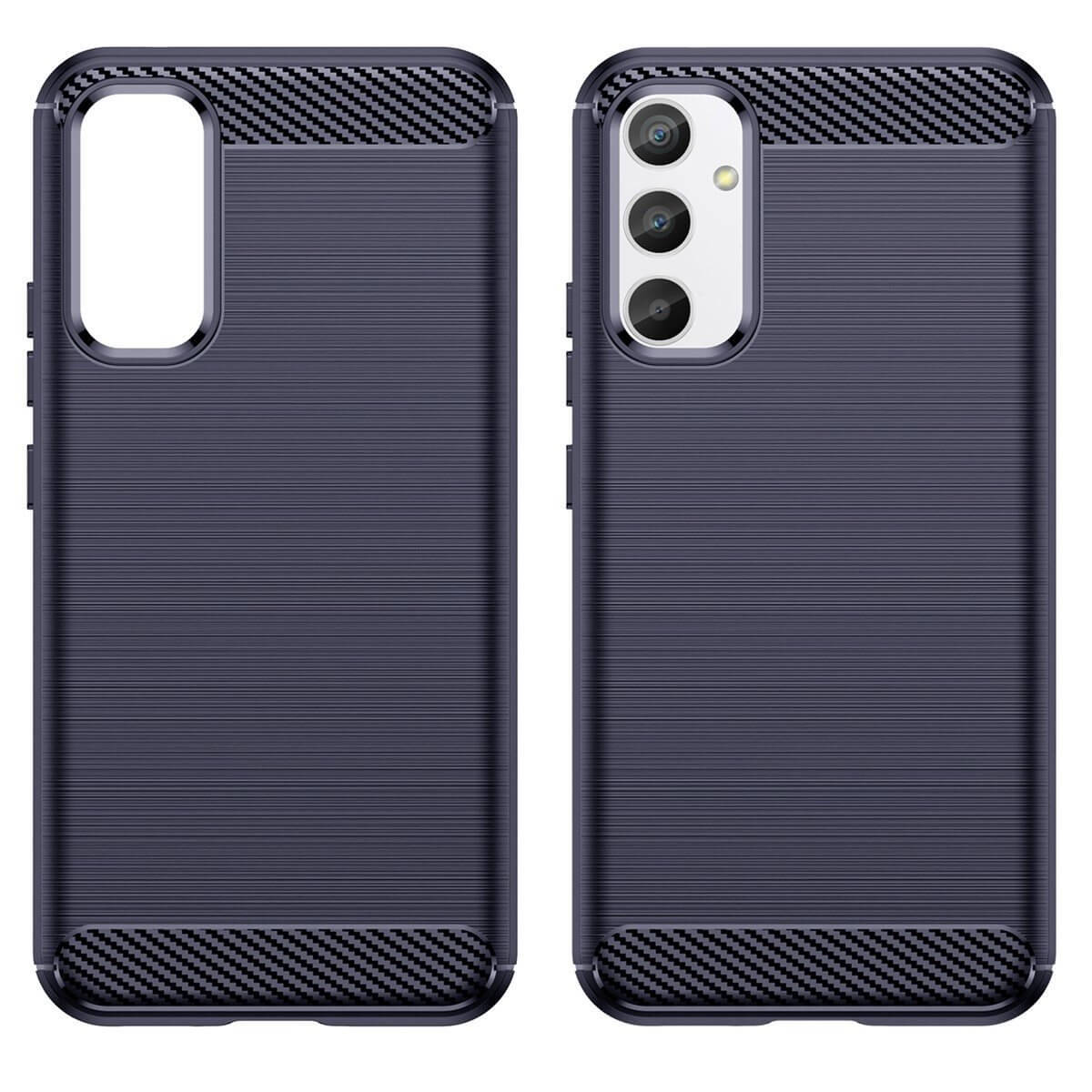 OEM Samsung Galaxy A54 5G Θήκη Rugged Carbon TPU - Blue