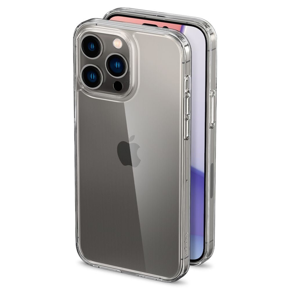 Spigen iPhone 14 Pro AirSkin Hybrid Σκληρή Θήκη - Crystal Clear