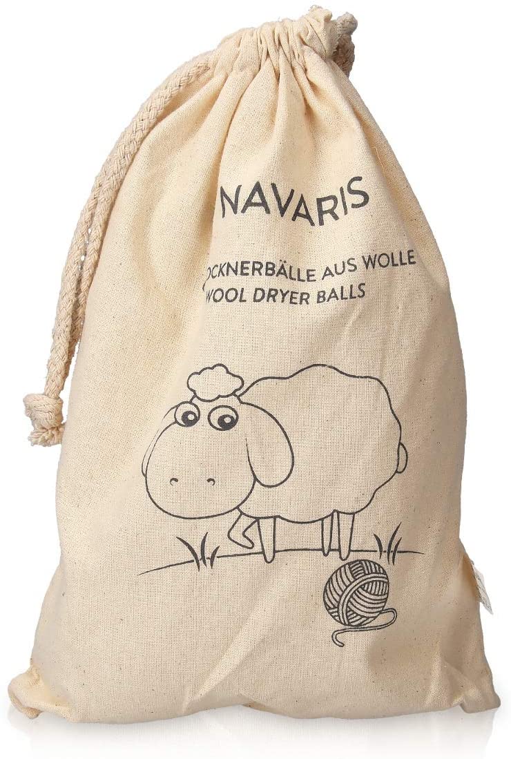 Navaris Μάλλινες Μπάλες Στεγνώματος - Dusty Pink - 47788.1