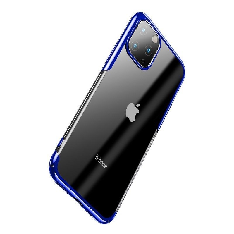 Baseus Glitter Electroplating Σκληρή Θήκη για iPhone 11 Pro - Blue - WIAPIPH58S - DW03