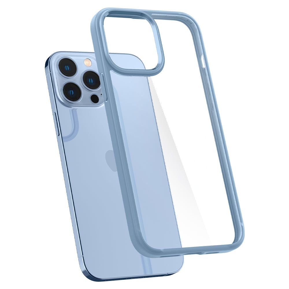 Spigen iPhone 13 Pro Max Ultra Hybrid Σκληρή Θήκη με Πλαίσιο Σιλικόνης - Sierra Blue
