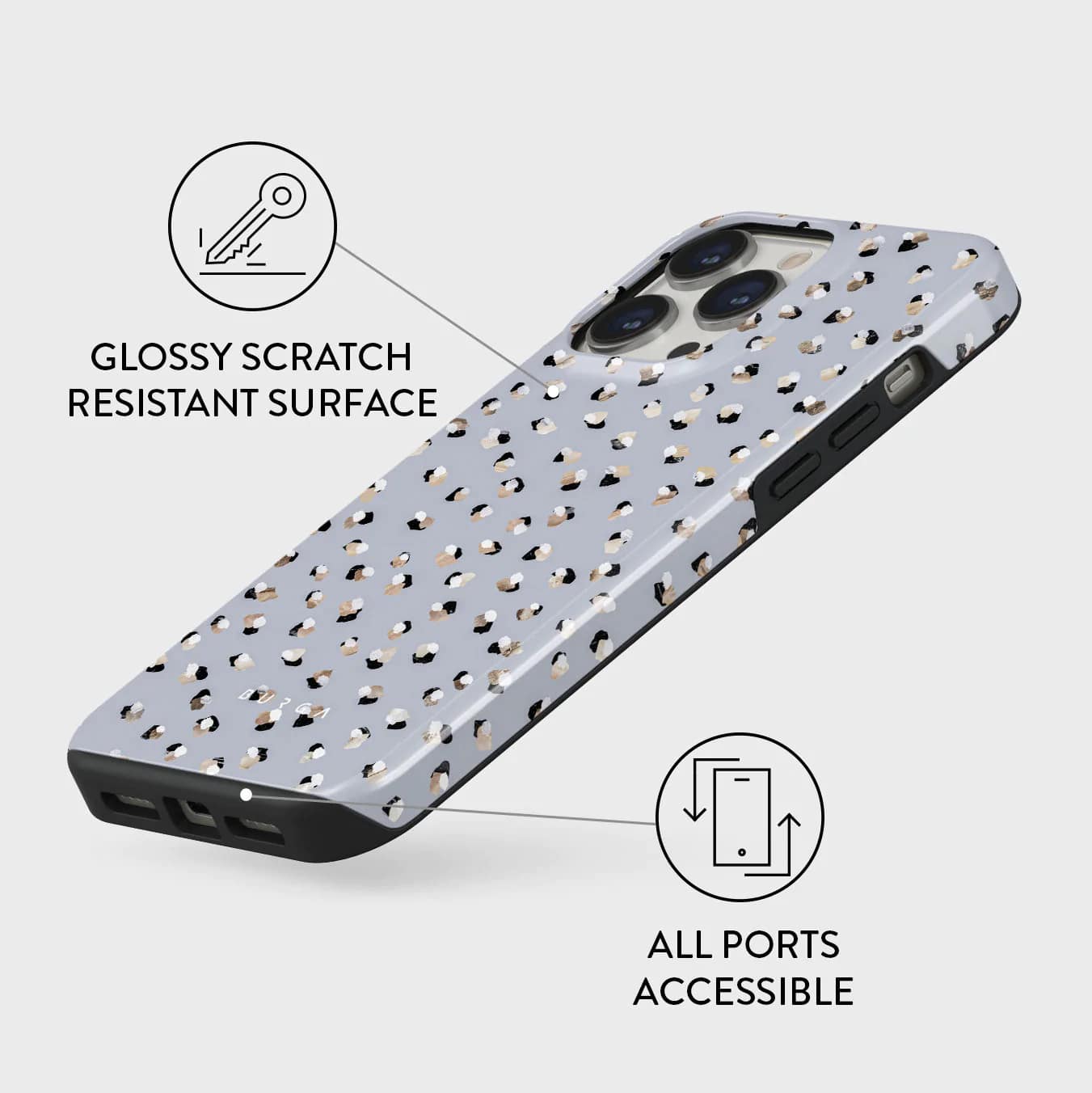 Burga iPhone 14 Pro Fashion Tough Σκληρή Θήκη - Wild Soul