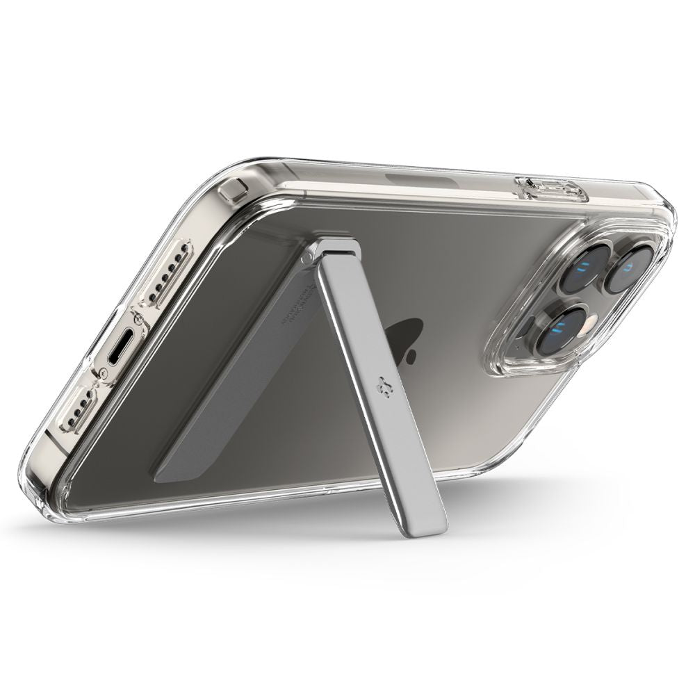 Spigen iPhone 14 Pro Ultra Hybrid S Σκληρή Θήκη με Πλαίσιο Σιλικόνης - Crystal Clear