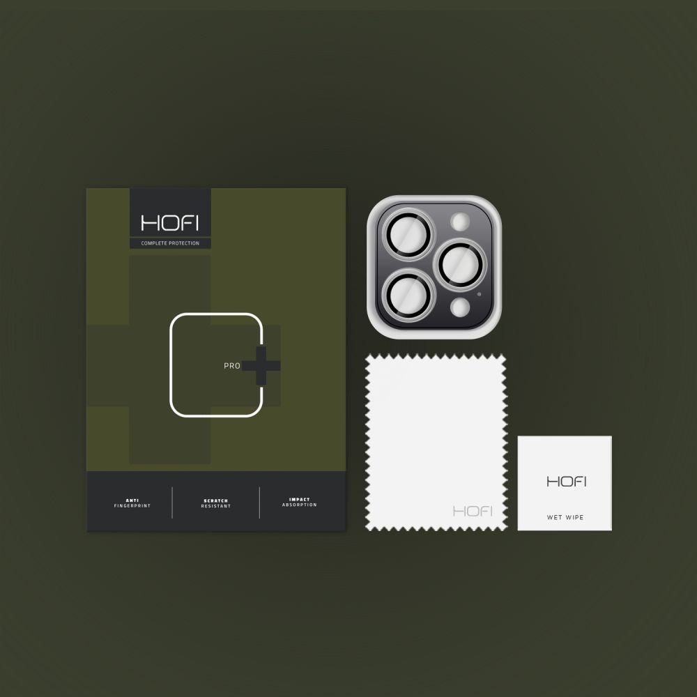 Hofi iPhone 16 Pro / iPhone 16 Pro Max CamRing Pro+ Αντιχαρακτικό Γυαλί για την Κάμερα - Διάφανο