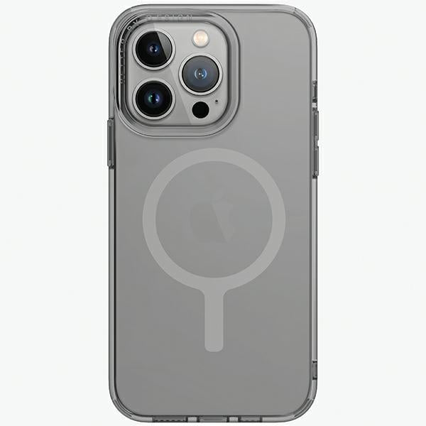 Uniq iPhone 15 Pro Max LifePro Xtreme Magclick Σκληρή Θήκη με Πλαίσιο Σιλικόνης και MagSafe - Grey / Frost Grey