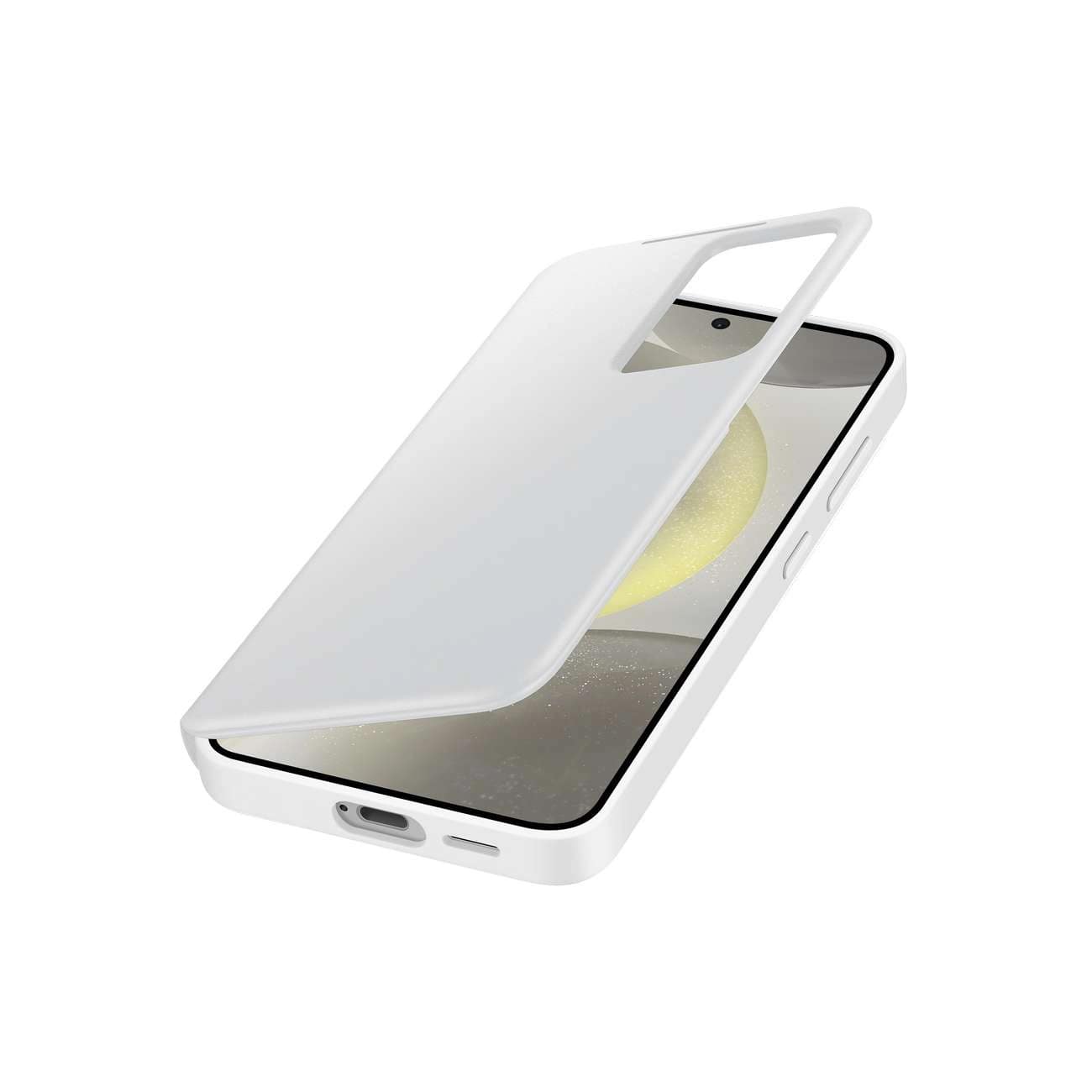 Samsung Smart View Wallet - Samsung Galaxy S24 Θήκη Πορτοφόλι - White - EF - ZS921CWEGWW