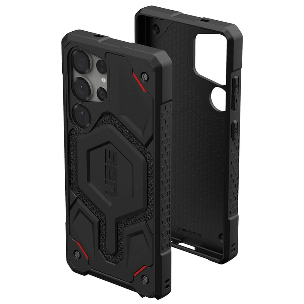 UAG Samsung Galaxy S25 Ultra Monarch Pro Series Σκληρή Θήκη με MagSafe - Kevlar Black
