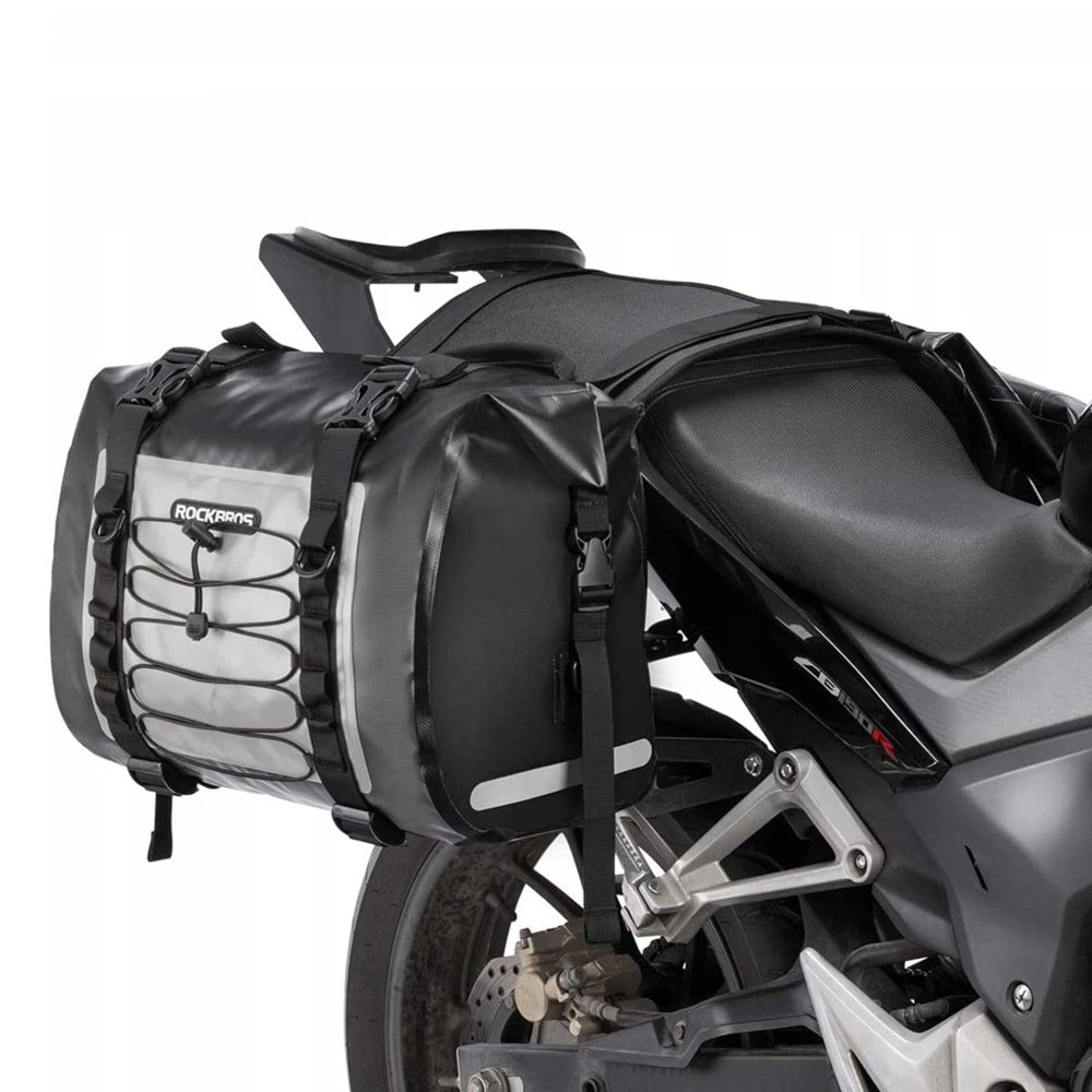 RockBros AS - 010BGR Διπλή Αδιάβροχη Βαλίτσα Μοτοσυκλέτας - Grey