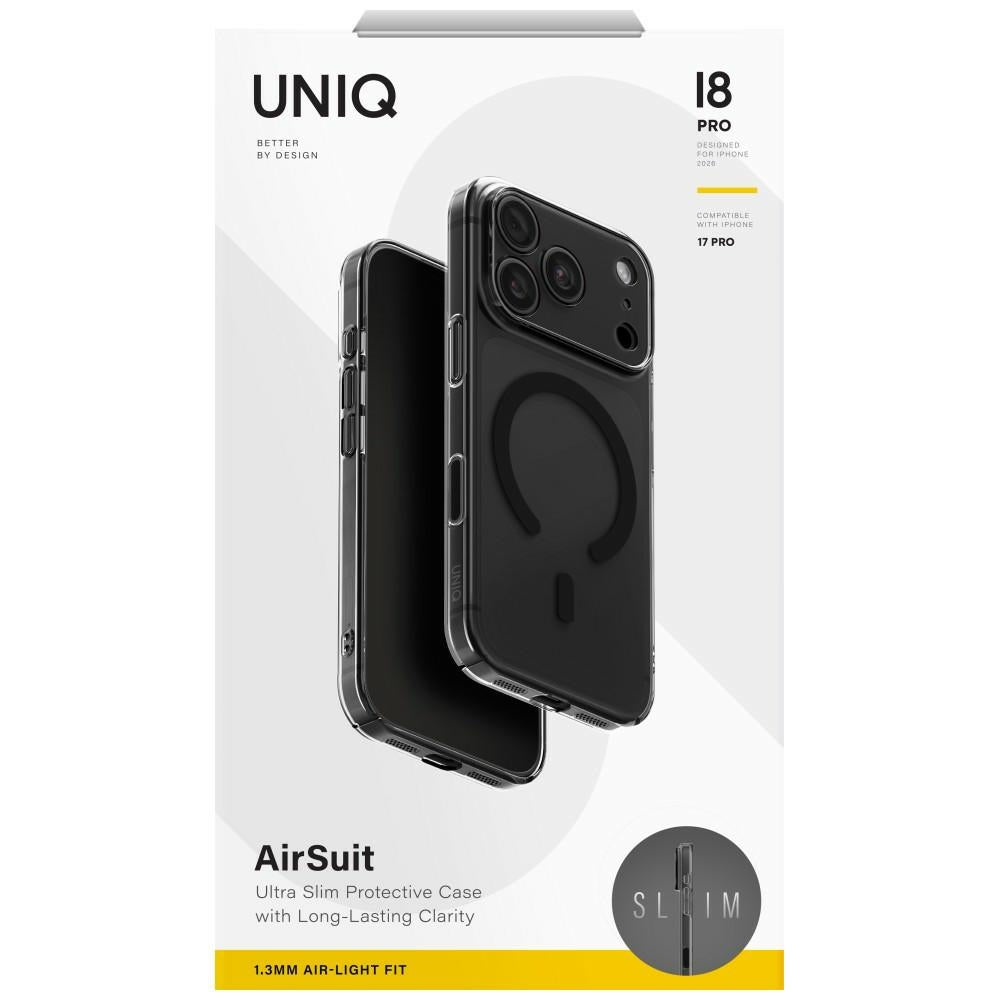 Uniq iPhone 18 Pro / iPhone 17 Pro - Σκληρή Θήκη με MagSafe - Airsuit MagClick - Black