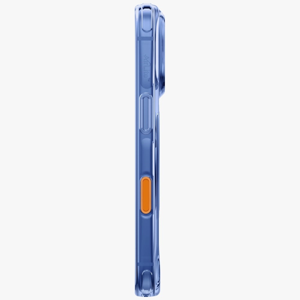 Uniq iPhone 18 Pro / iPhone 17 Pro - Σκληρή Θήκη με Πλαίσιο Σιλικόνης και Stand MagSafe - Swivix 360 Rotating Kickstand - Blue