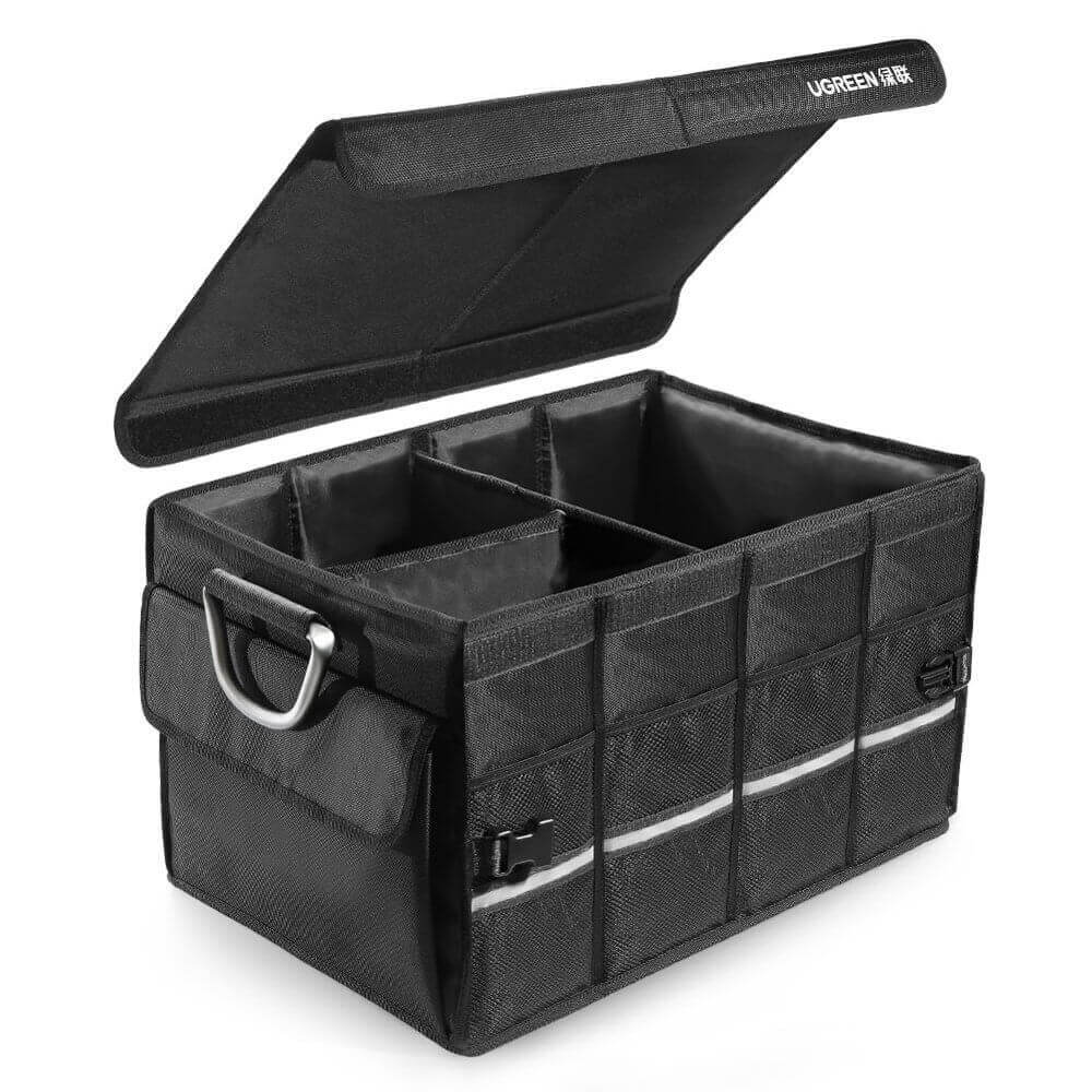 Ugreen Car Trunk Organizer - Πτυσσόμενη Τσάντα Οργάνωσης για το Αυτοκίνητο - Black - 80710