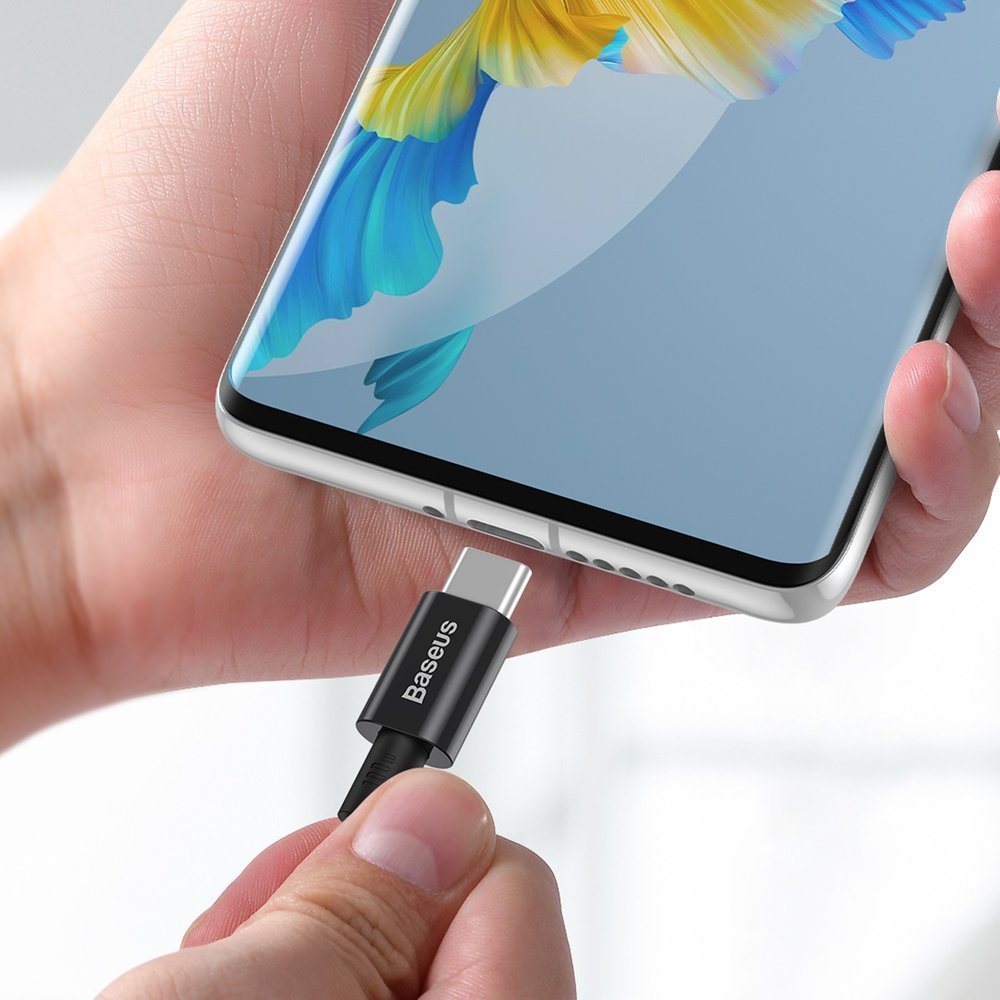Baseus Superior Cable Type - C 5A PD 100W - Καλώδιο Γρήγορης Φόρτισης Type - C to Type - C 1M - Black - CATYS - B01