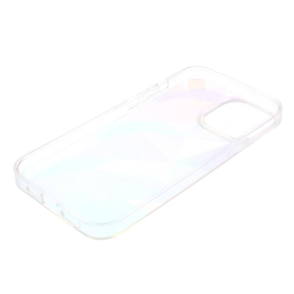 Kingxbar iPhone 13 Pro Streamer Series Σκληρή Θήκη με Πλαίσιο Σιλικόνης - Lattice Pattern - Multicolor