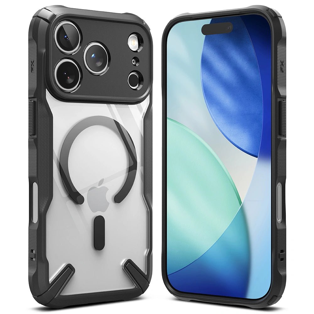 Ringke iPhone 17 Pro - Fusion X Magnetic MagSafe - Σκληρή Θήκη με Πλαίσιο Σιλικόνης και MagSafe - Black