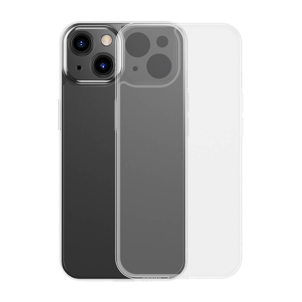 Baseus Frosted Glass Σκληρή Θήκη για iPhone 13 - Clear - ARWS000002