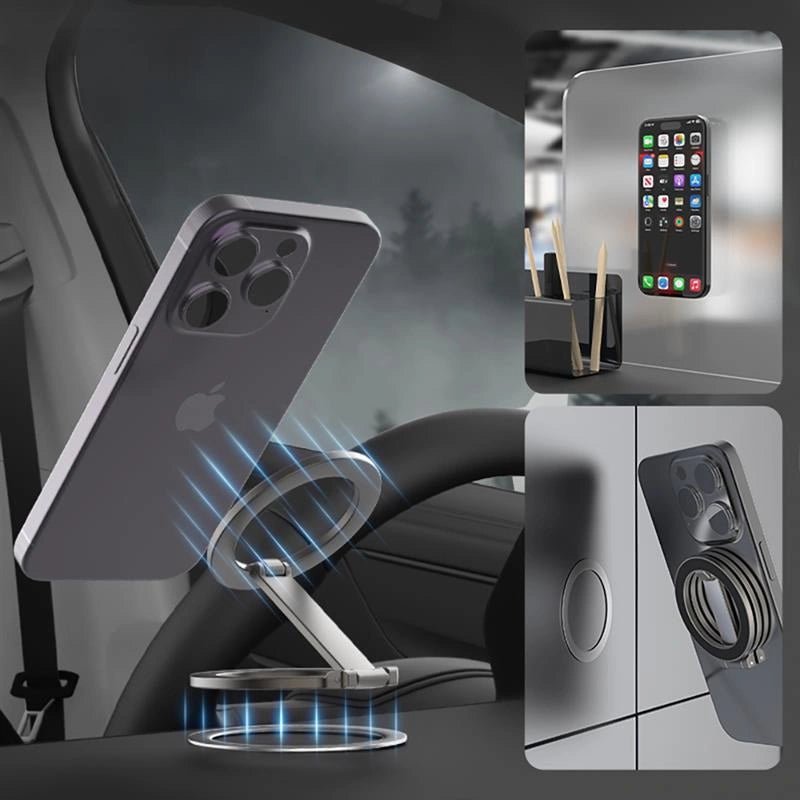 Tech - Protect MMR400 Magsafe Ring Holder - Δαχτυλίδι Συγκράτησης Κινητού - Βάση Στήριξης - Black