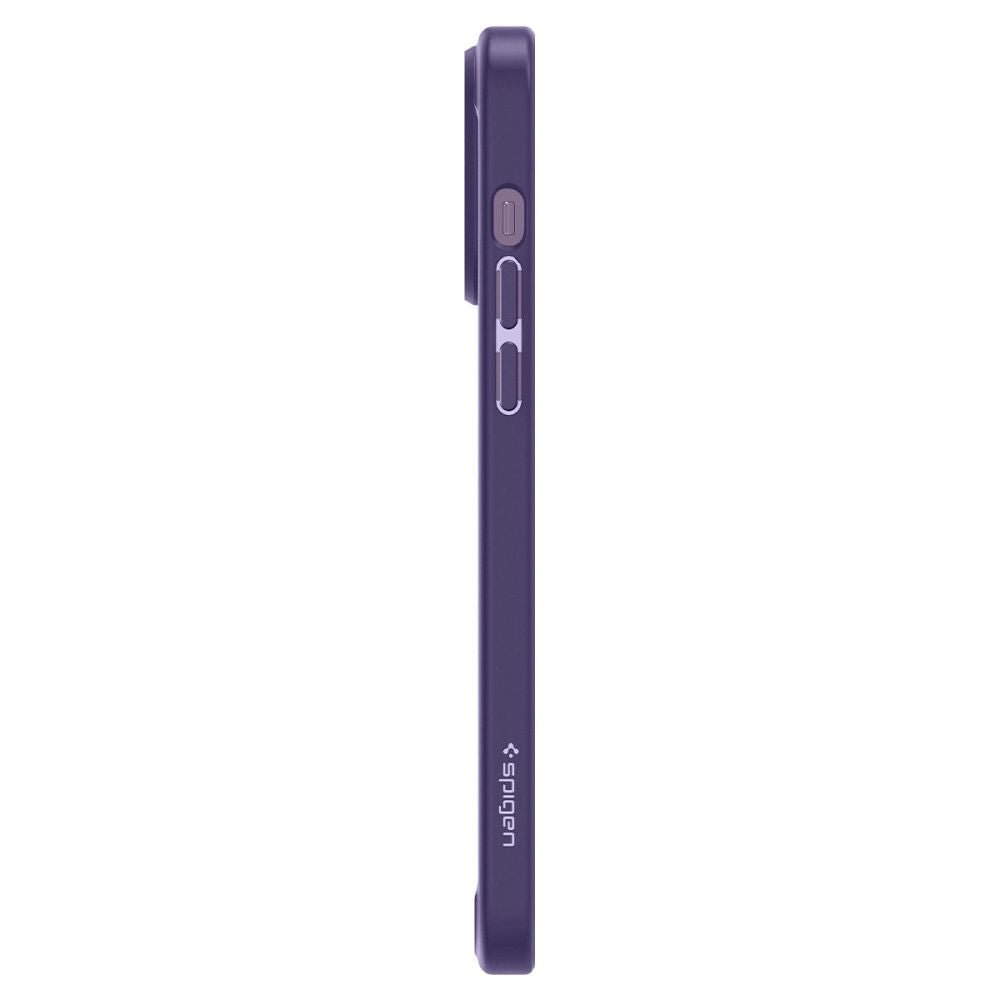 Spigen iPhone 14 Pro Max Ultra Hybrid Σκληρή Θήκη με Πλαίσιο Σιλικόνης - Deep Purple