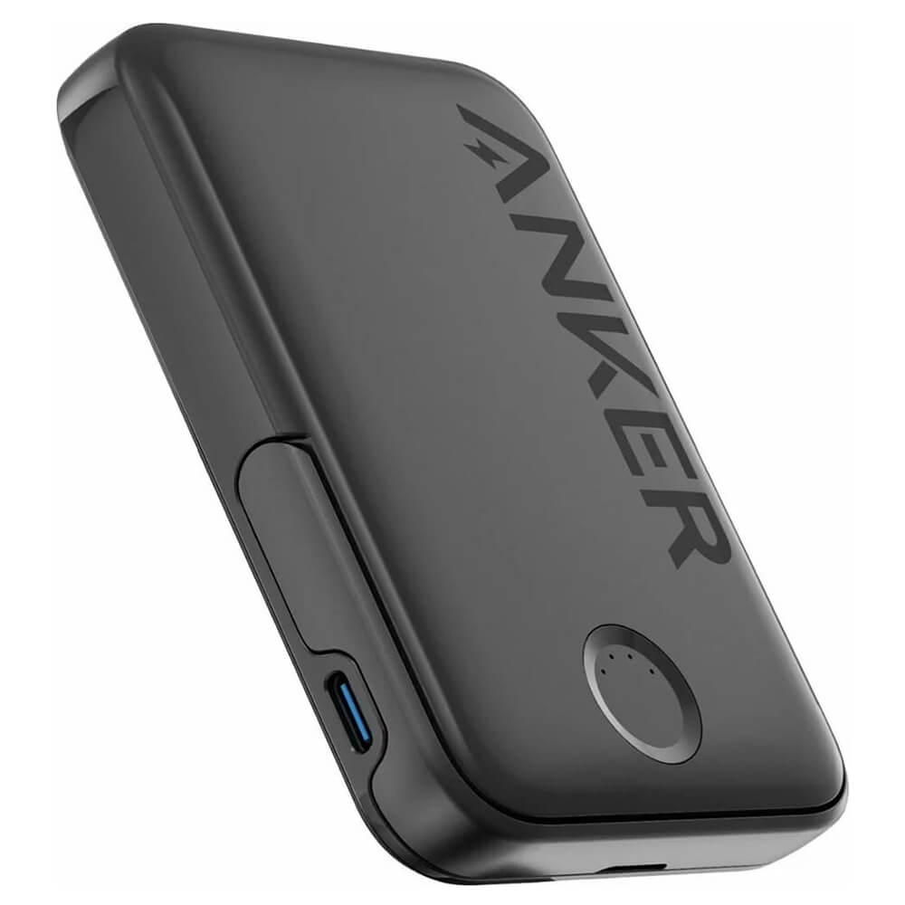 Anker Ασύρματο MagSafe Power Bank 322 - 5000mAh 7.5W με 1 Θύρα Type - C και Σταντ - Black