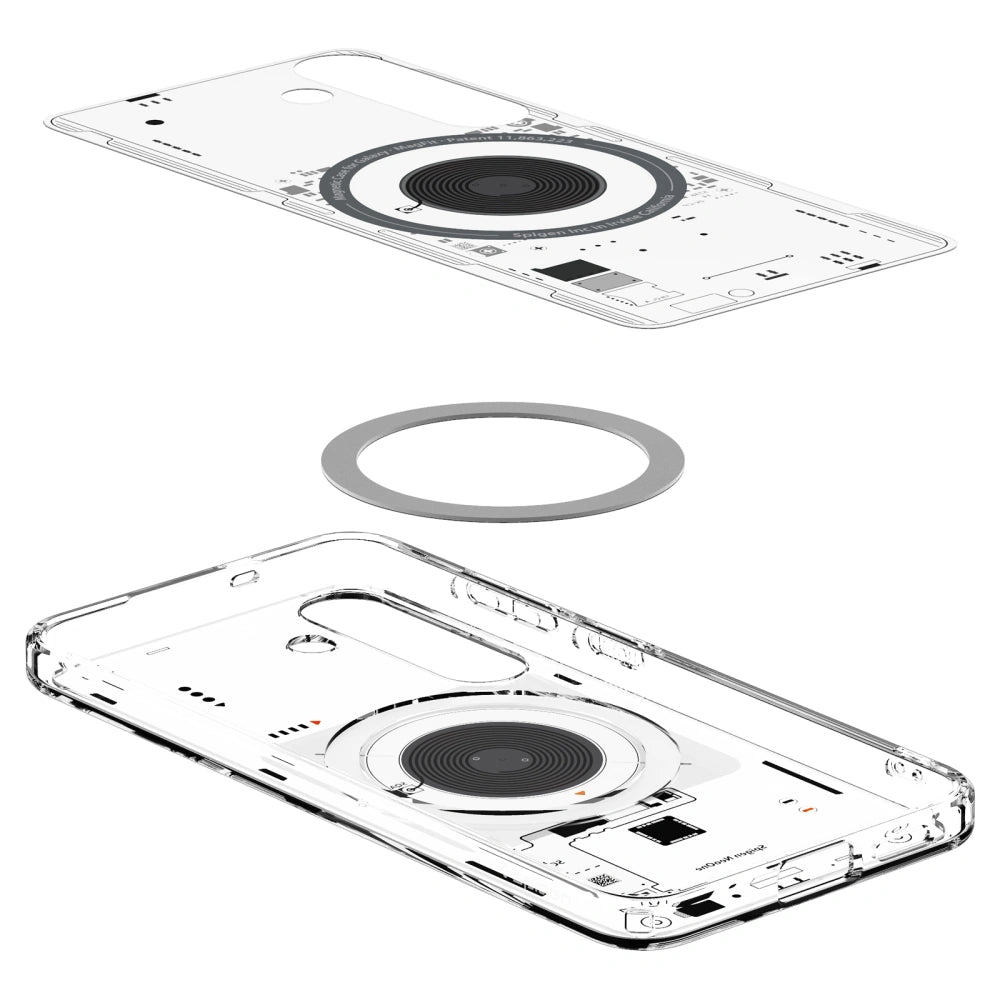 Spigen Samsung Galaxy S25 - Ultra Hybrid Mag Σκληρή Θήκη με Πλαίσιο Σιλικόνης Και MagSafe - Neo One