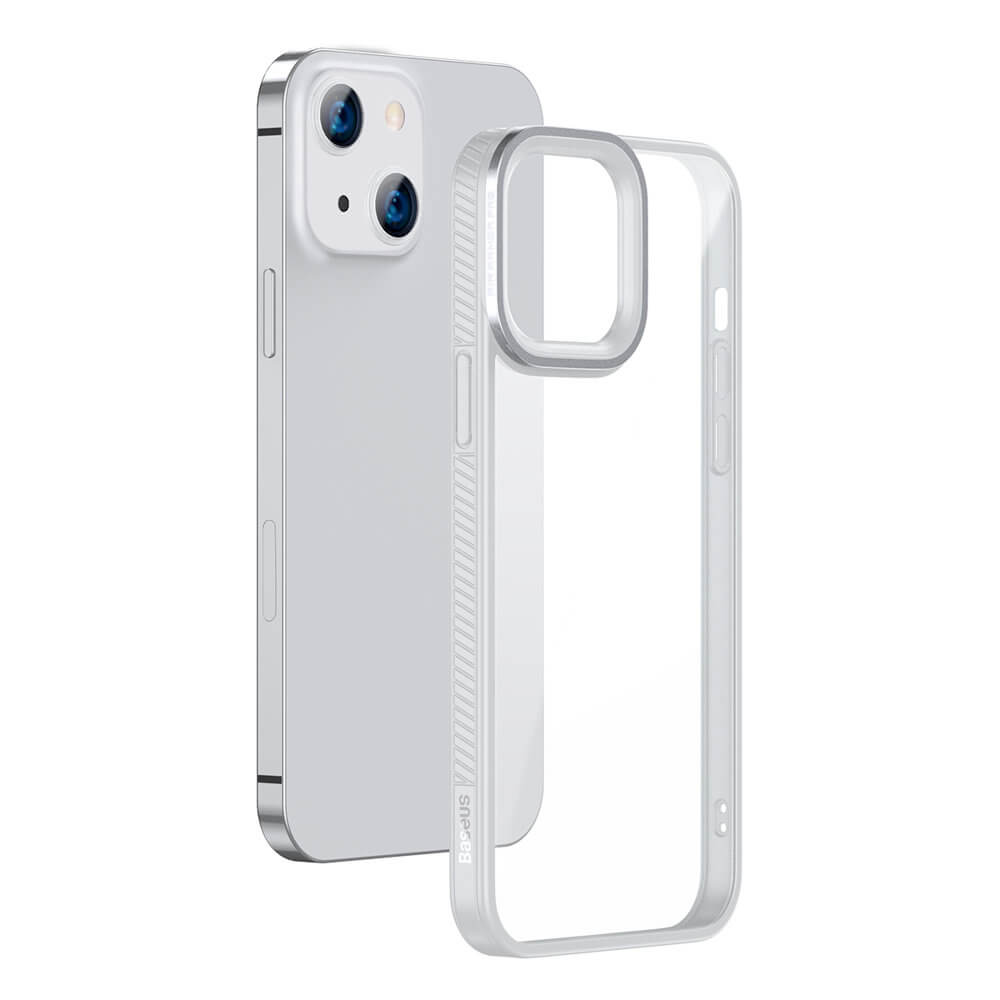 Baseus Crystal Hard Σκληρή Θήκη για iPhone 13 - Grey - ARJT000313