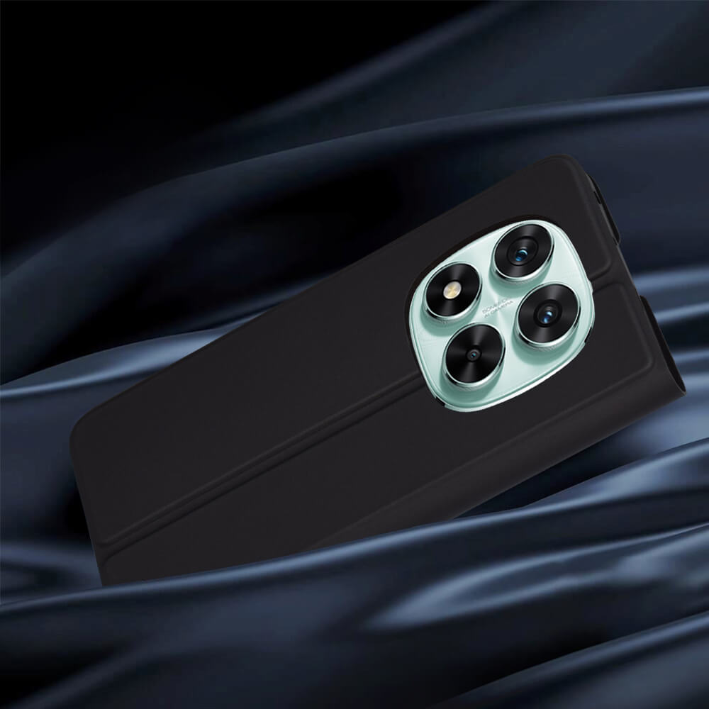 Techsuit Xiaomi Redmi Note 14 Pro 5G / Poco X7 - Magskin Book - Θήκη Βιβλίο - Black