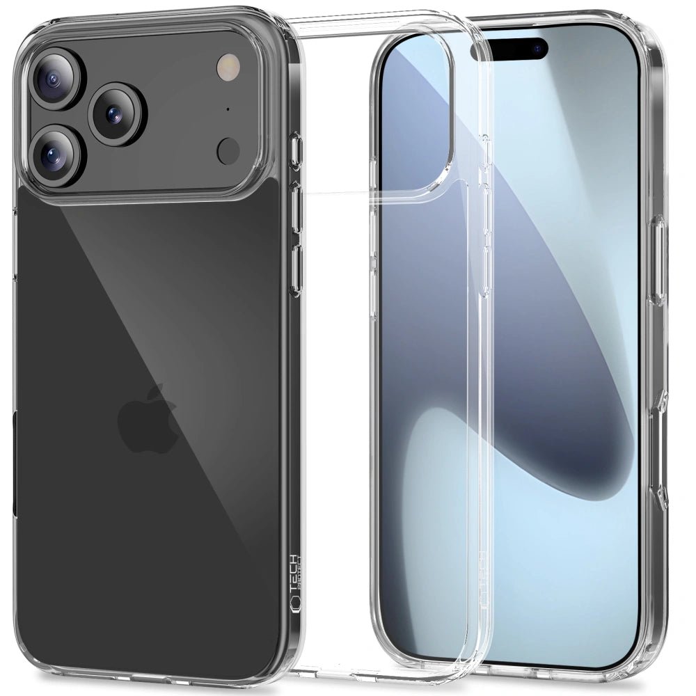 Tech - Protect iPhone 17 Pro Max Flexair Hybrid - Σκληρή Θήκη με Πλαίσιο Σιλικόνης - Διάφανη