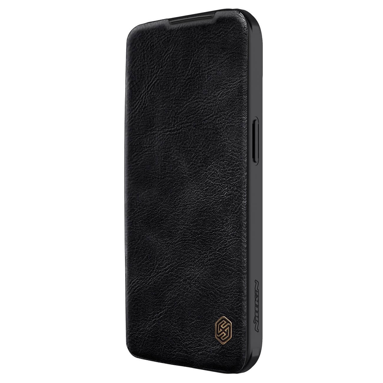 Nillkin iPhone 15 Qin Pro Leather Θήκη Βιβλίο με Κάλυμμα για την Κάμερα - Black