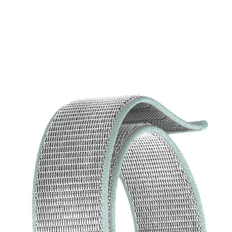 Crong Λουράκι Apple Watch 2/3/4/5/6/7/8/9/10/11 - SE (1/2/3) - 38/40/41/42mm από Νάιλον - Nylon - Pastel Grey